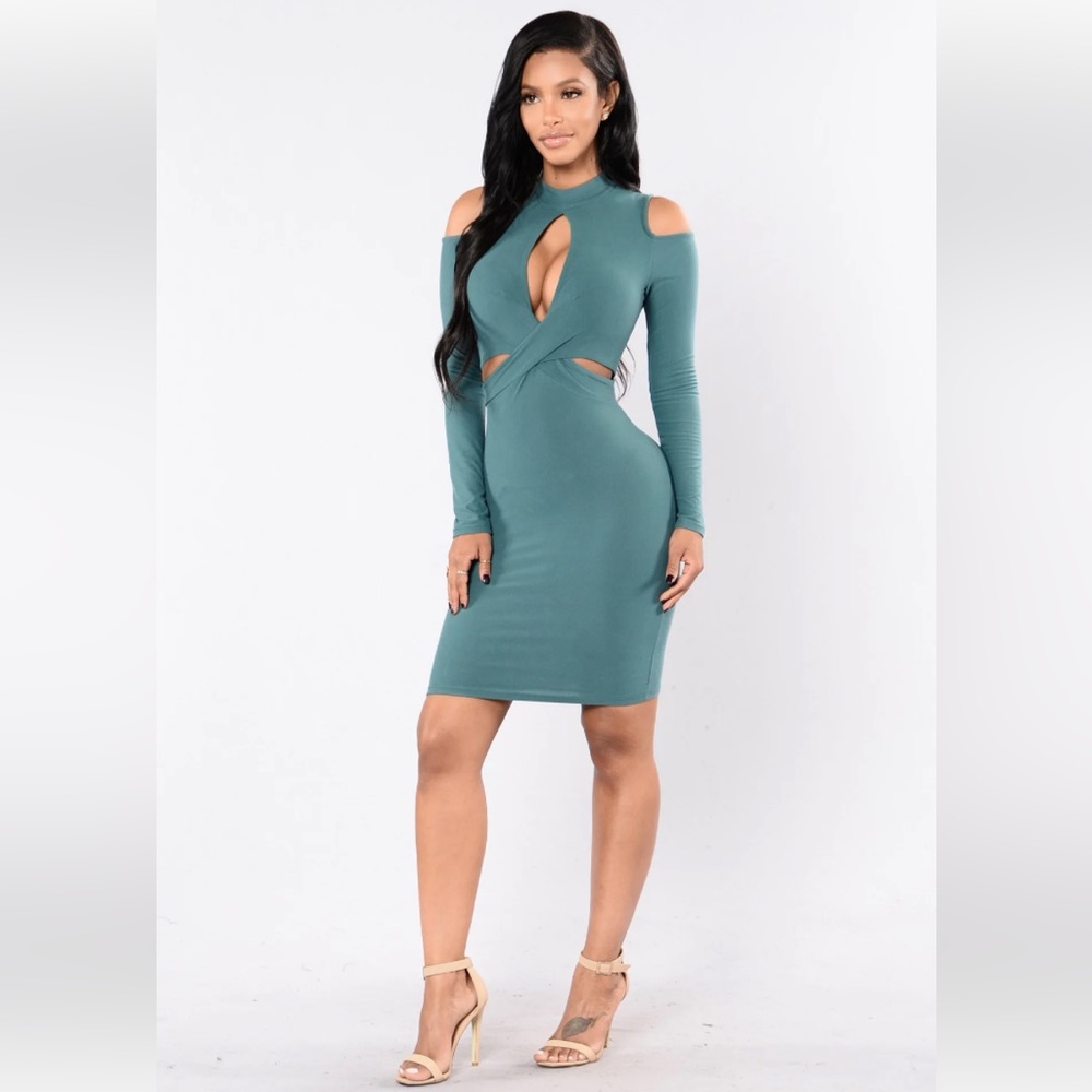 Vision of Love Dress-Hunter